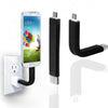 Cable Holder Sync Data Transfer Line For Samsung Android Smartphone, Micro Flexible Support Stand USB Charger