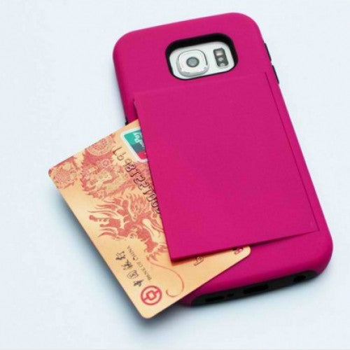 Plastic Credit Card Case Cover Edge Dual layers